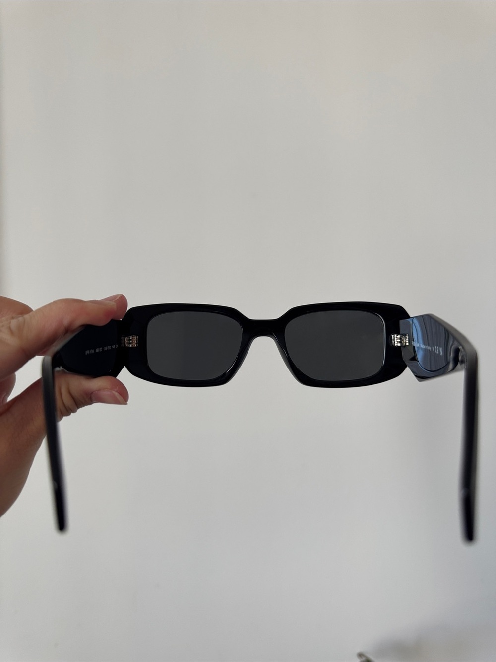 PRADA PR 17W Black Frame Sunglasses Unisex - Picture 10 of 12